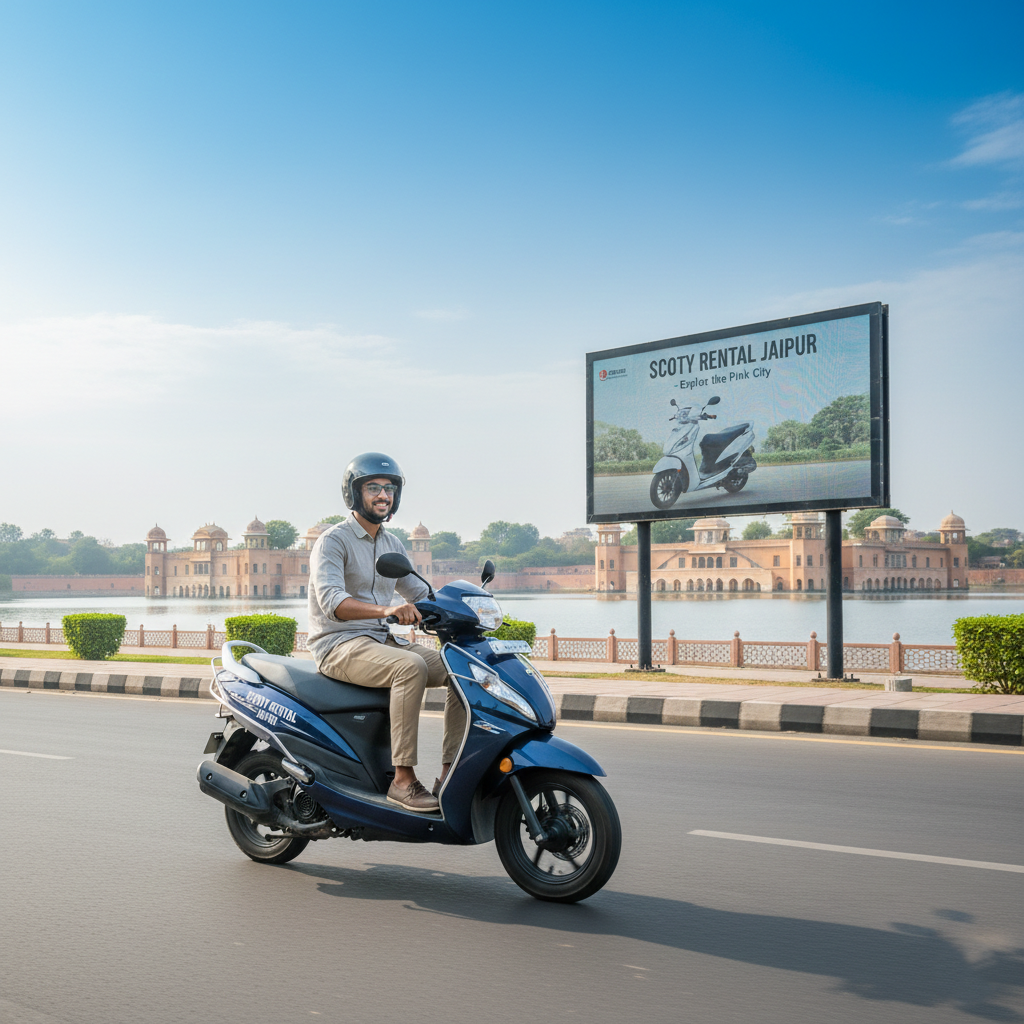 Scooty on Rent in Jaipur